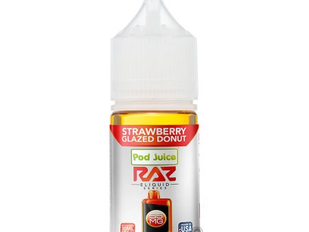 Pod Juice X Raz Salt - Strawberry Glazed Donut 30mL Sale