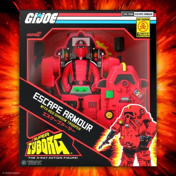 G.I. Joe S.N.A.K.E. Armor - Crimson Variant Sale