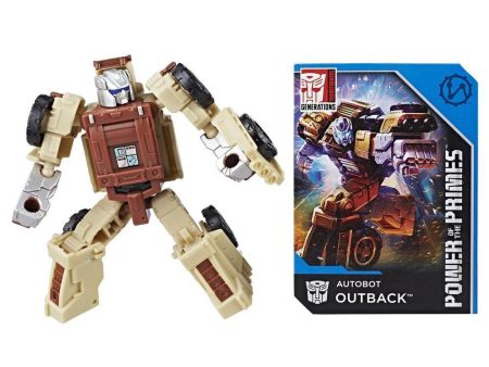 Transformers: Generations Power of the Primes Legends Class Autobot Outback Figure Hot on Sale