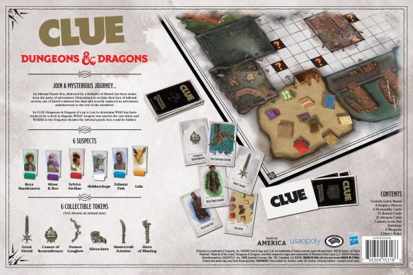 CLUE Dungeons & Dragons Hot on Sale