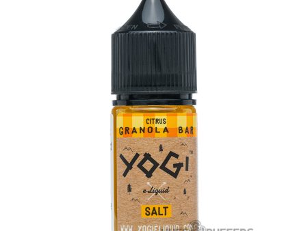 Yogi Salt - Citrus Granola Bar 30mL Supply