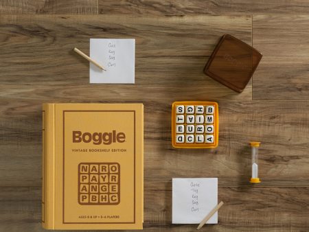 Boggle Vintage Bookshelf Edition Hot on Sale