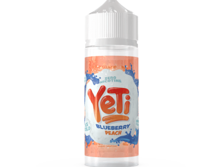 Yeti Shortfill 100ml E-Liquid - Blueberry Peach Sale