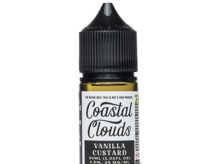 Coastal Clouds Salt - Vanilla Custard 30mL For Discount