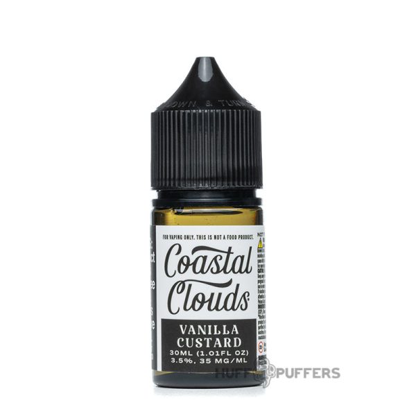 Coastal Clouds Salt - Vanilla Custard 30mL For Discount