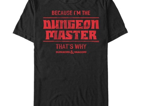 Dungeons & Dragons DM Men s T-Shirt Fashion