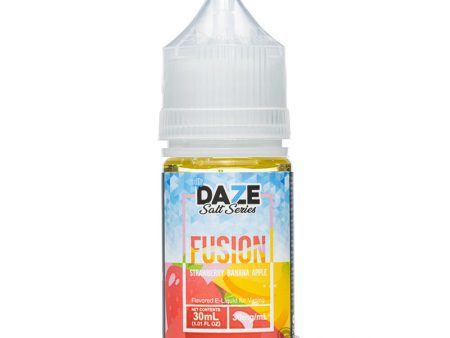 Daze Fusion Salt - Strawberry Banana Apple Iced 30mL Hot on Sale