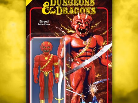 Super7 Dungeons & Dragons Efreeti with Scimitar ReAction Figure on Sale