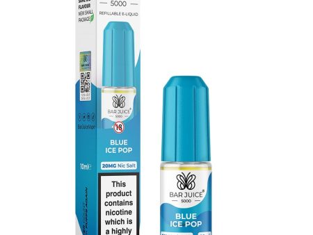 Bar Juice 5000 Nic Salt - Blue Ice Pop on Sale