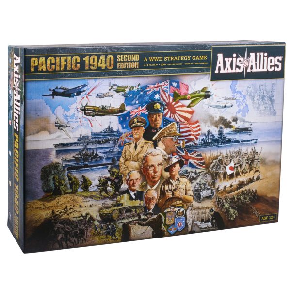 Avalon Hill Axis & Allies Pacific 1940 Second Edition Fashion