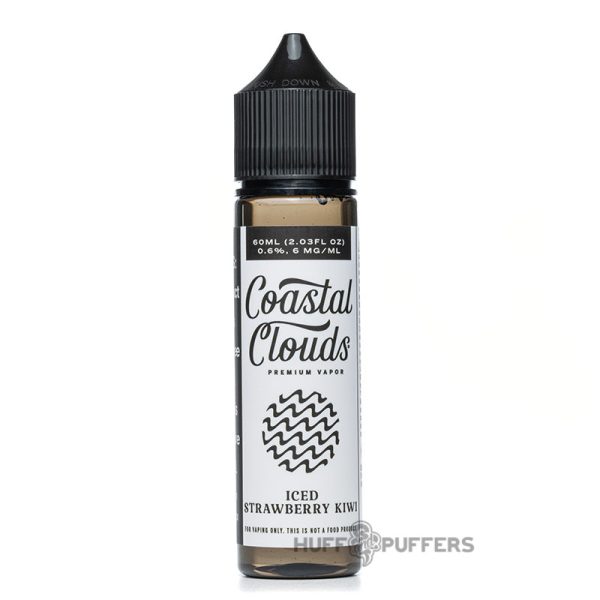 Coastal Clouds - Iced Strawberry Kiwi 60mL Online Hot Sale