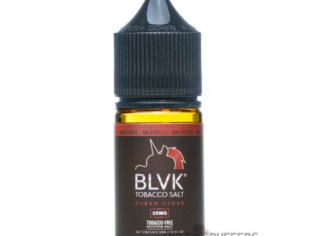 BLVK Tobacco Salt - Cuban Cigar 30mL Sale