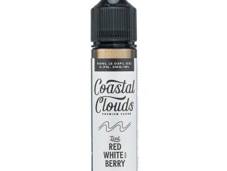 Coastal Clouds - Iced Red White and Berry 60mL Sale