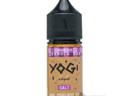 Yogi Salt - Grape Jam Granola Bar 30mL For Discount