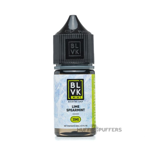 BLVK Mint Salt - Lime Spearmint 30mL Hot on Sale