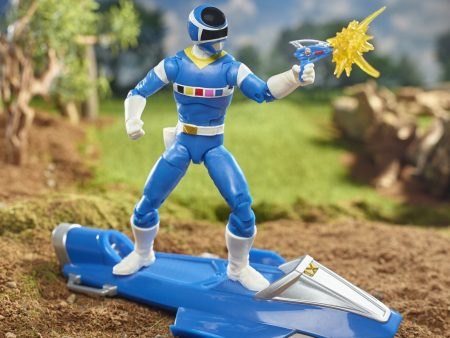 Power Rangers Lightning Collection In Space Blue Ranger & Galaxy Glider Figure Sale