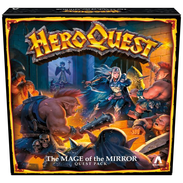 Avalon Hill Heroquest The Mage of the Mirror Quest Pack on Sale