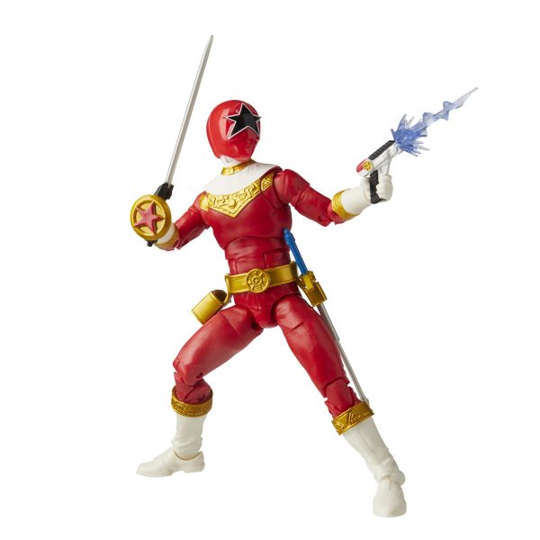 Power Rangers Lightning Collection Zeo Red Ranger Figure on Sale