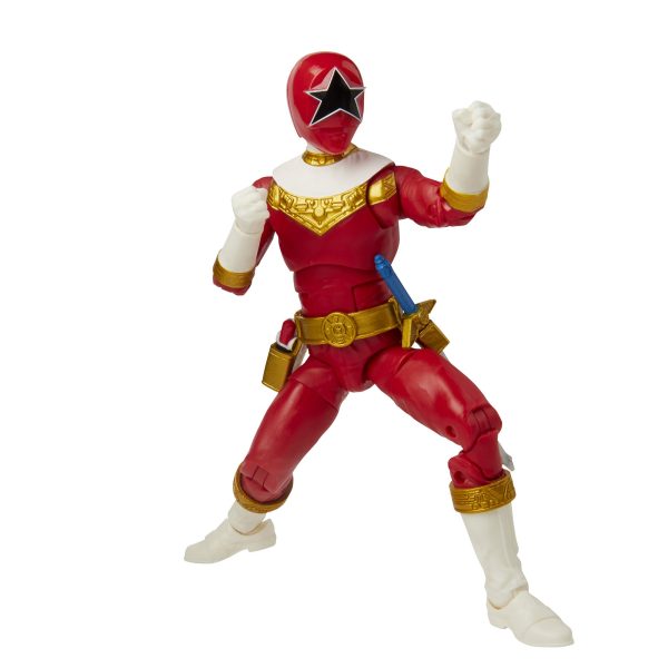 Power Rangers Lightning Collection Zeo Red Ranger Figure on Sale