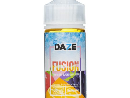 Daze Fusion - Strawberry Blackberry Lemon Iced 100mL Online