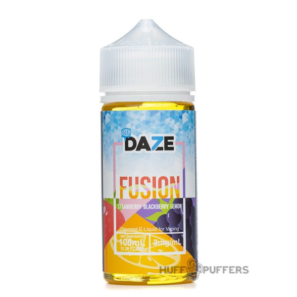 Daze Fusion - Strawberry Blackberry Lemon Iced 100mL Online