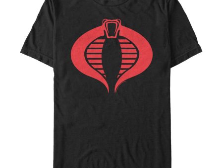 G.I. Joe Cobra Logo Men s T-Shirt Hot on Sale