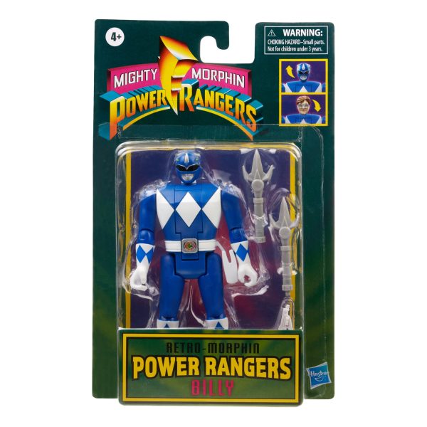 Power Rangers Retro-Morphin Blue Ranger Billy Discount