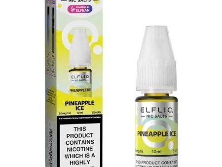 ElfLiq Nic Salt 10ml - Pineapple Ice Elf bar e-liquid Online Hot Sale