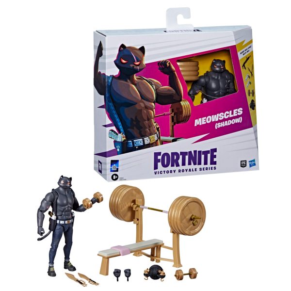 Fortnite Victory Royale Series Meowscles (Shadow) Deluxe Pack Cheap