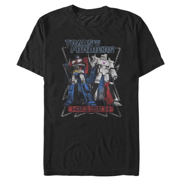 Transformers Nothing Bot Metal Men s T-Shirt Online Hot Sale