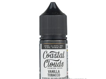 Coastal Clouds Salt - Vanilla Tobacco 30mL Supply