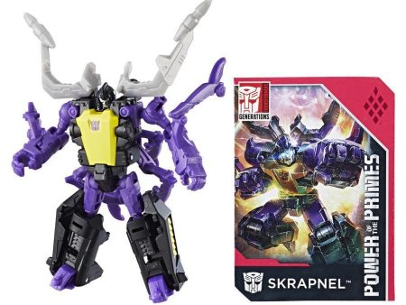 Transformers: Generations Power of the Primes Legends Class Skrapnel Figure Online now