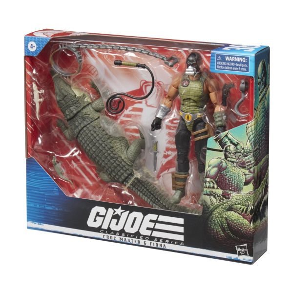 G.I. Joe Classified Series Croc Master & Fiona Action Figure Online