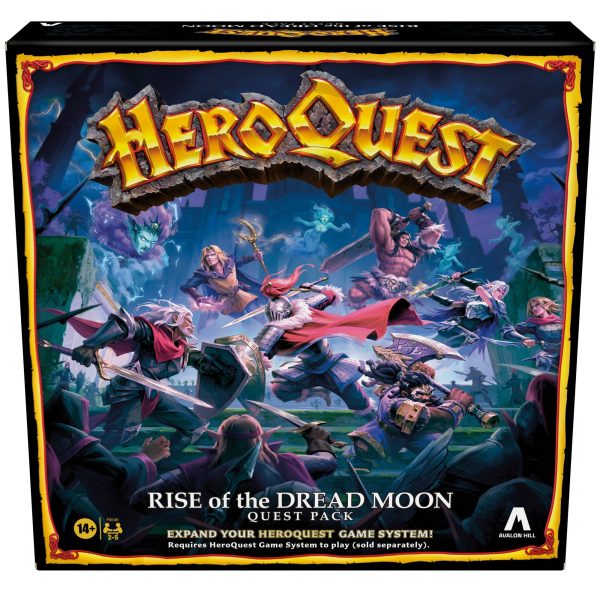 Avalon Hill HeroQuest Rise of the Dread Moon Quest Pack Game Online