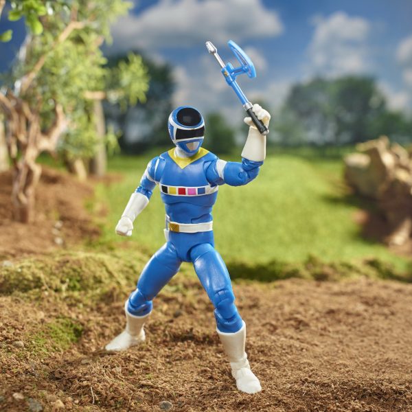 Power Rangers Lightning Collection In Space Blue Ranger & Galaxy Glider Figure Sale