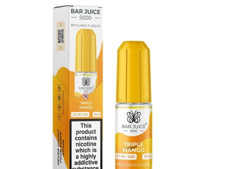 Bar Juice 5000 Nic Salt - Triple Mango Online Sale