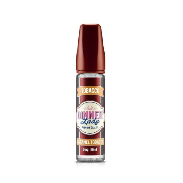 Dinner Lady 50ml Shortfill - Tobacco Range - Caramel Tobacco Online now