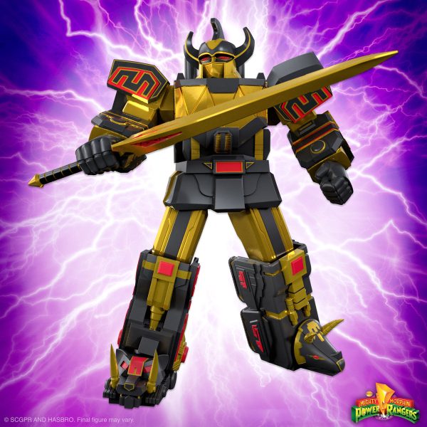 Mighty Morphin Power Rangers ULTIMATES! Wave 05 - Megazord (Black Gold) For Discount