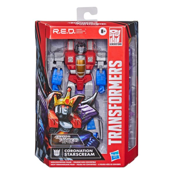 Transformers R.E.D. [Robot Enhanced Design] The Transformers: The Movie Coronation Starscream Online Hot Sale