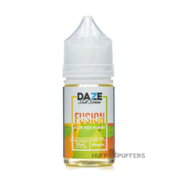 Daze Fusion Salt - Yellow Green Red Mango 30mL Discount