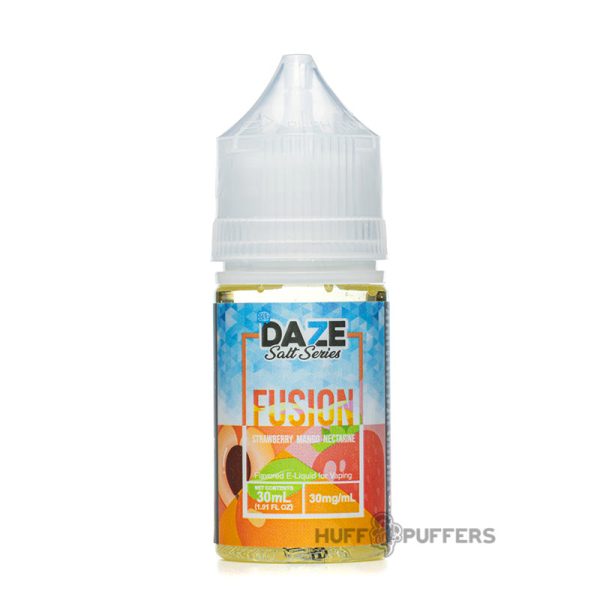 Daze Fusion Salt - Strawberry Mango Nectarine Iced 30mL Fashion