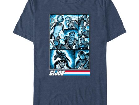 GI Joe Retro Character Box Up Men s T-Shirt Hot on Sale