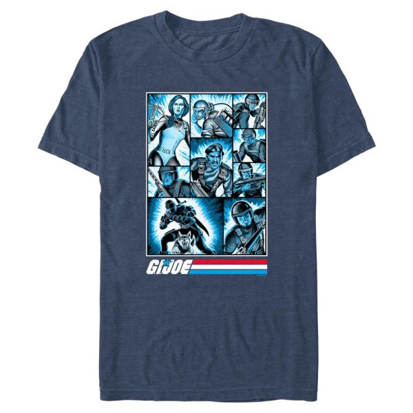 GI Joe Retro Character Box Up Men s T-Shirt Hot on Sale