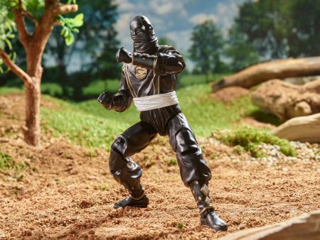 Power Rangers Lightning Collection Mighty Morphin Ninja Black Ranger Online Sale