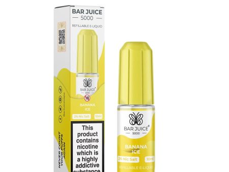 Bar Juice 5000 Nic Salt - Banana Ice Online now