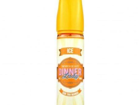 DINNER LADY 50ml Shortfill E-Liquid - Sun Tan Mango - Summer Holidays Series Cheap