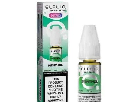 ElfLiq Nic Salt 10ml - Menthol Elf bar e-liquid Online Sale