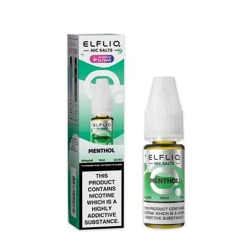 ElfLiq Nic Salt 10ml - Menthol Elf bar e-liquid Online Sale