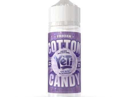 YeTi Grape Blackberry Cotton Candy 100ml Shortfill For Cheap