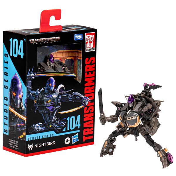 Transformers Studio Series Deluxe Transformers: Rise of the Beasts 104 Nightbird Online now